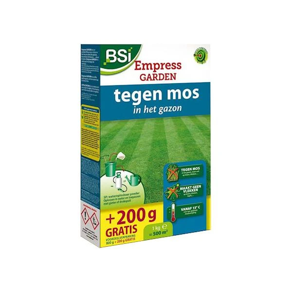 BSI Mosbestrijding Gazon + Verharding - 1 Kg 3 BSI Mosbestrijding Gazon + Verharding - 1 Kg