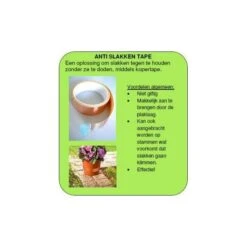 Anti-slakken Kopertape 4 M 11 Anti-slakken Kopertape 4 M -Tuin & Buiten antislakken kopertape 1484052941 2 600