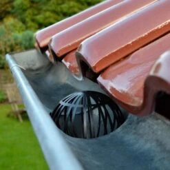 Dakgoot Bladvangers Tegen Verstopte Afvoerpijpen - Set Van 2 Stuks -Tuin & Buiten dakgootbeschermers 1484066306 3 600