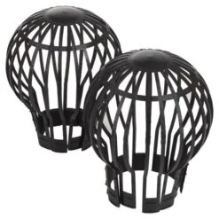 Dakgoot Bladvangers Tegen Verstopte Afvoerpijpen - Set Van 2 Stuks -Tuin & Buiten dakgootbeschermers 1484066306 5 600