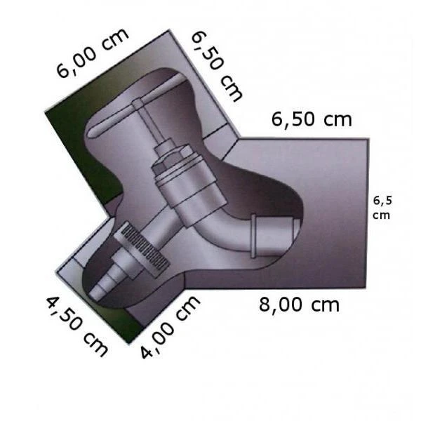 Buitenkraan Isolatie 4 Buitenkraan Isolatie - Afbeelding 2