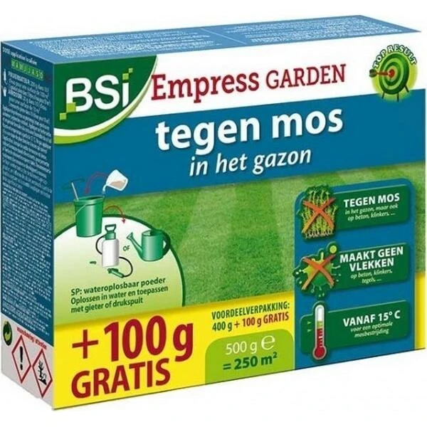 BSI Mosbestrijding Gazon + Verharding - 500 Gr 3 BSI Mosbestrijding Gazon + Verharding - 500 Gr