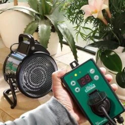 Serre/Kasverwarming En Ventilator In 1 Met Digitale Thermostaat -Tuin & Buiten verwarming ventilator in 1 toestel 1543855208 2 600