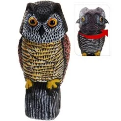 Roterende Uil Gele Borst - Vogelverschrikker -Tuin & Buiten vogelverschrikker uil 1484056283 1 600