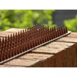 Afweerpinnen Strip Vogels, Katten,... - Bruin -Tuin & Buiten vogelwering met afweerpinnen 50 cm 1484056943 3 600